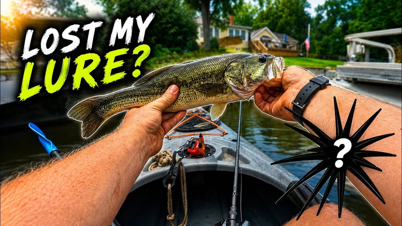 Losing my new fishing lure… and my first fan interaction!