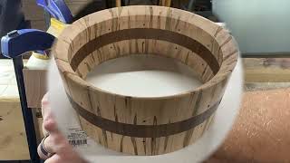 Segmented Stave Snare drum