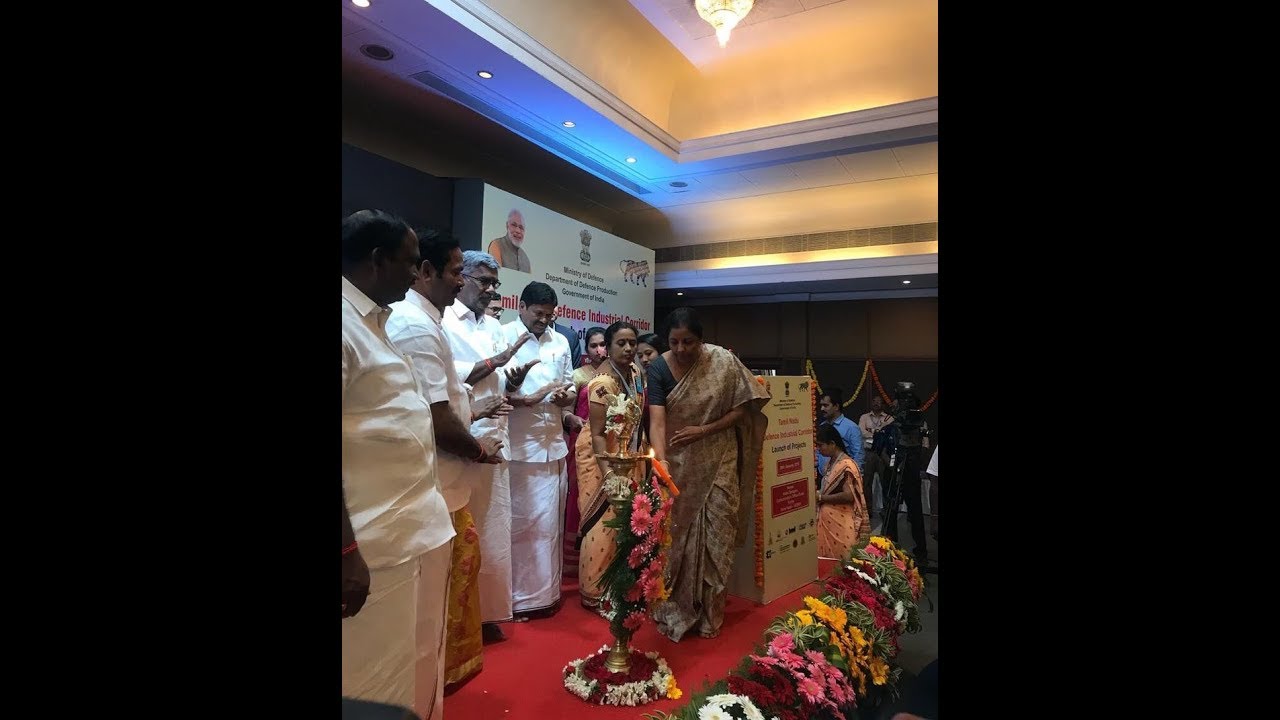 Country's second defence industrial corridor inaugurated by Defence Minister at Tiruchirappalli
