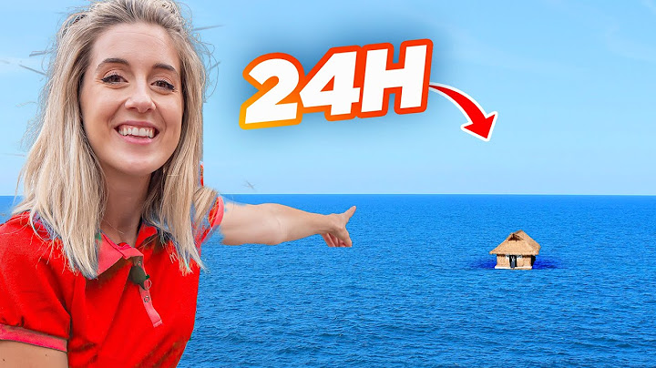 24h perdue au milieu de l'océan (airbnb ULTRA insolite) | DENYZEE