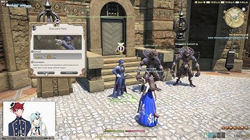 [Blue Mage Sidequests] Final Fantasy XIV: "Blue Collar Work" BLU Lv.10 Job Quest + Spells