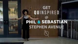 Quinspired now available at Phil & Sebastians on Stephen Avenue