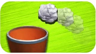 Çöp Tenekesine Kağıt Atma Oynadık - Paper Toss