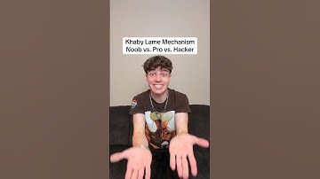 Khaby Lame Mechanism 😳🤲 (Noob vs. Pro vs. Hacker)