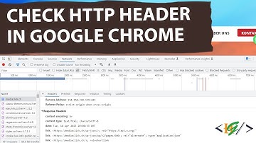 How to View Website HTTP Headers in Google Chrome