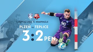 Plzeň vs Teplice | 3. SF | sestřih