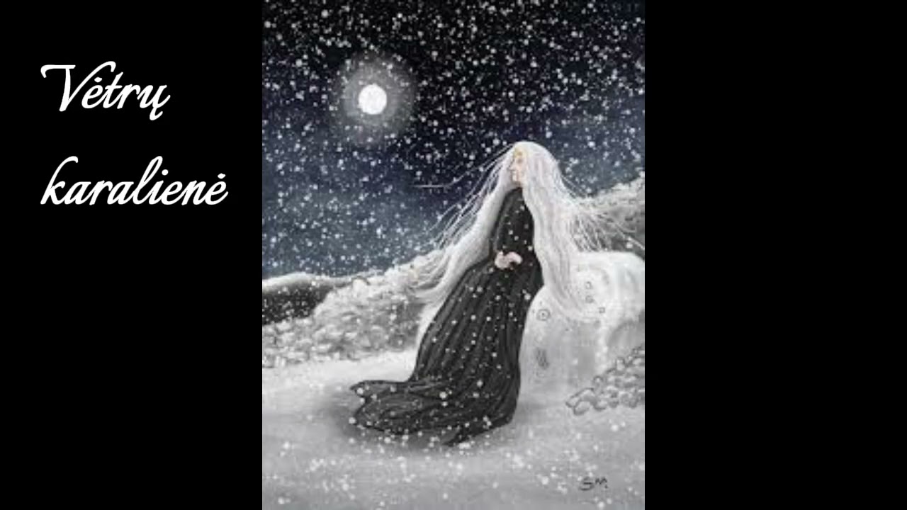Brolių Grimų pasaka. Vėtrų karalienė