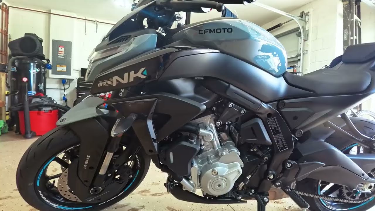 CFMOTO 675NK — Oil Change Tutorial