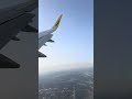 Flying Over The Great Lakes - cloud and land 