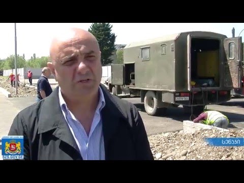 გუბერნატორმა ლევან შონიამ სენაკში მიმდინარე პროექტები დაათვალიერა.