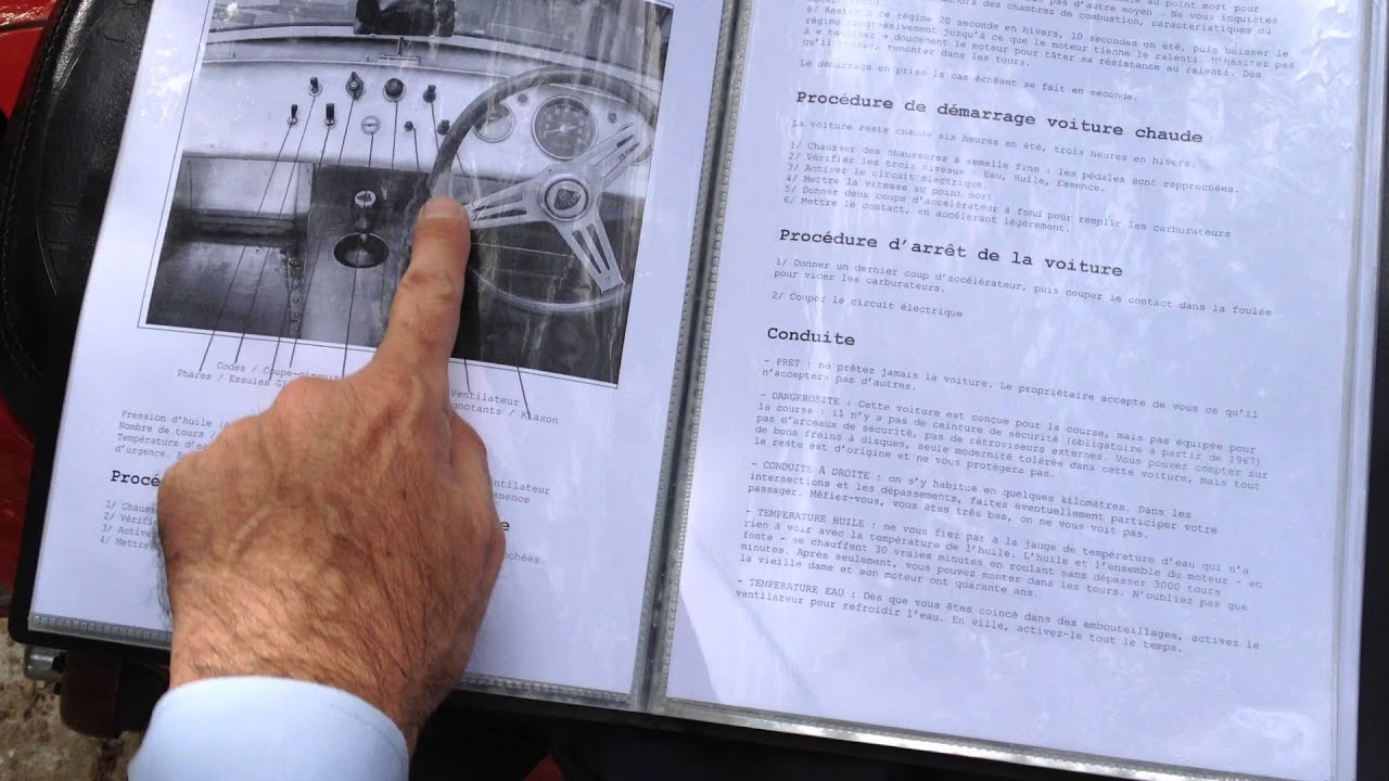 Lotus seven manual - YouTube