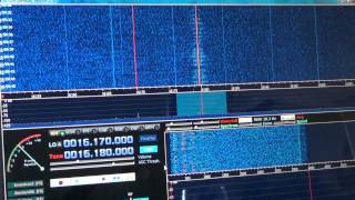 HM01 Cuban spy numbers  16180 Khz with Soft66RTL2 and HDSDR software on Shortwave screenshot 4