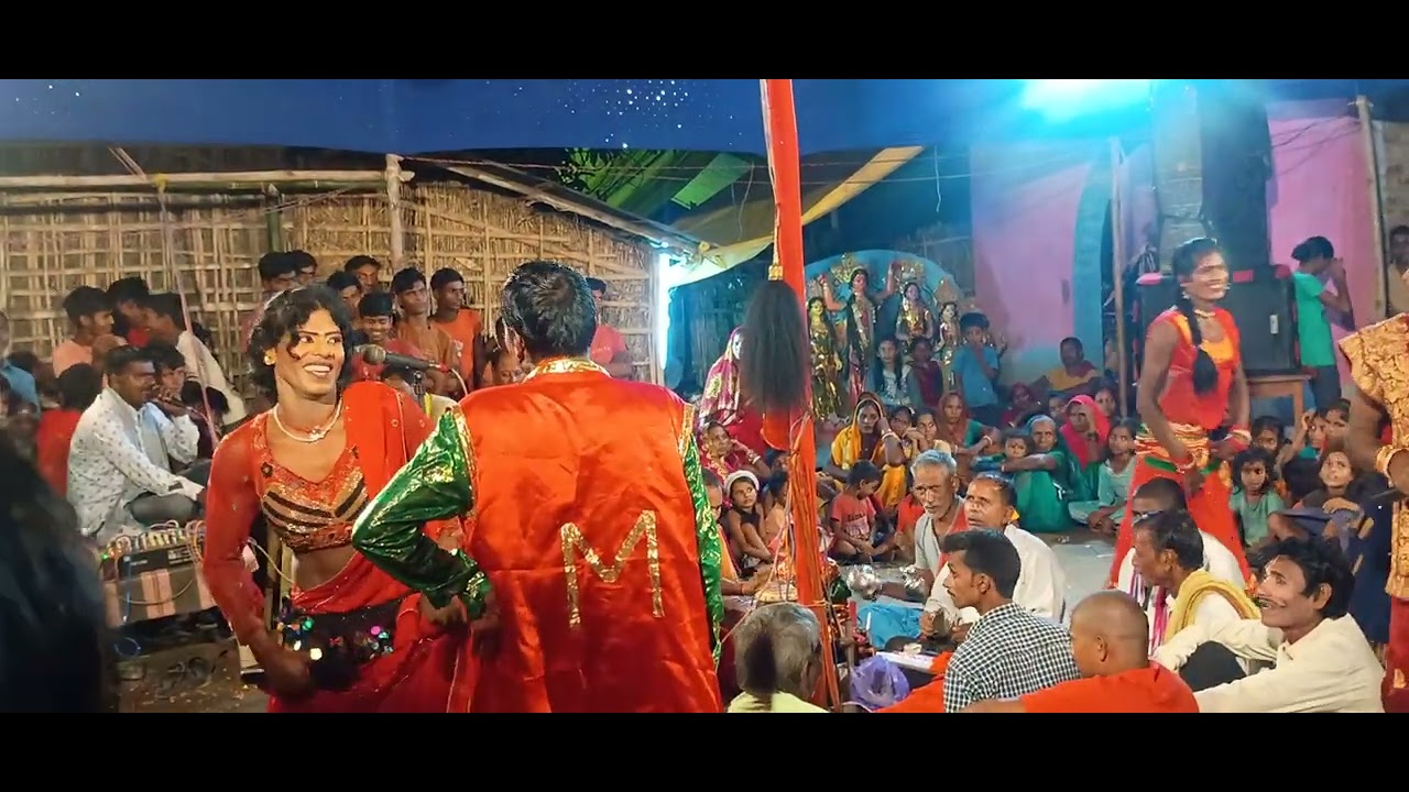 vishadi nach Chandan Nagar Patidar dance gayan mandali - YouTube