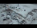 Аэросъёмка МЖК «Театральный парк» 17 февраля 2018