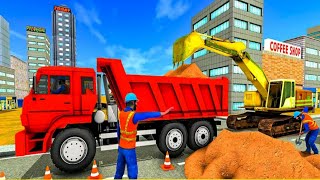 Wrecking Crane House Moving - Excavator Construction Simulator 2019 - Android Game screenshot 2