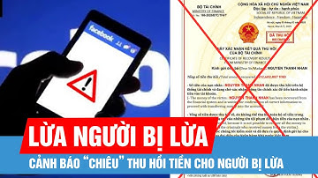 Cảnh báo giả mạo Bộ Tài chính để lừa đảo chuyển tiền