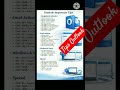 Outlook Tips #shorts #Outlook