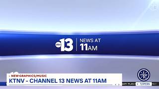 KTNV - Channel 13 News At 11am Open - 7/29/2026 (New Graphics/Music)