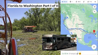 Driving Motorhome from Florida to Washington Part I of II by Novel Trek 586 views 5 months ago 54 minutes