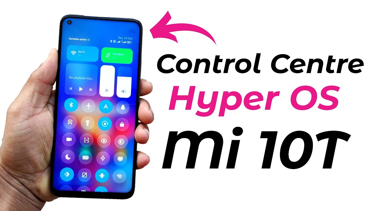 Mi 10T New Hyper OS Control Center Install Now - YouTube