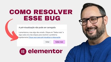 Como resolver esse Bug do Elementor: Página ou Modelos não Abrem para edição!
