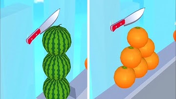 Almost Cut Game! Satisfying and Relaxing ASMR Slicing Video