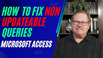 Solving the Updatable Query Challenge in Microsoft Access