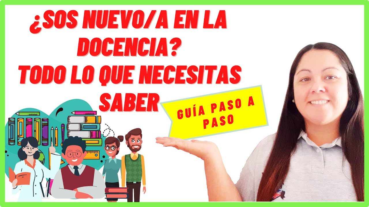 👨‍🏫👩‍🏫¿SOS ESTUDIANTE O NUEVO/A EN LA DOCENCIA? 👉TODO LO QUE NECESITAS SABER 👌