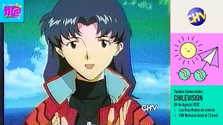 Chilevisión Commercial Breaks (August 4, 2002) + Lottery Results + CHV News
