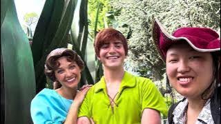 My Disneyland Birthday 2023 pt 2 Hanging Out with Peter Pan and Wendy Darling