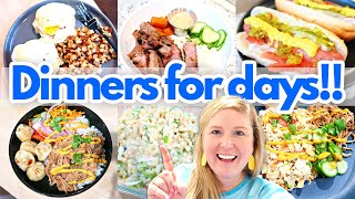 🚨DINNER is about to get EXCITING! 30+ Mins of Family Dinner Ideas!