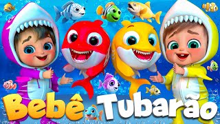 Bebê Tubarão e Seus Amigos @SuperLucaPortugues #rimasinfantis #musicasinfantis #bebetubarao