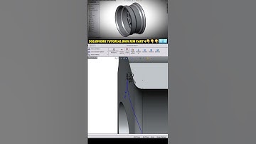solidworks Tutorial BMW RIM 2025 #solidworks #ytshorts #cad #shorts #3d #solidworkstutorial