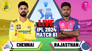 Live: CSK VS RR, IPL 2024 - Match 61| Live Scores & Commentary | Chennai Vs Rajasthan | IPL Live screenshot 4