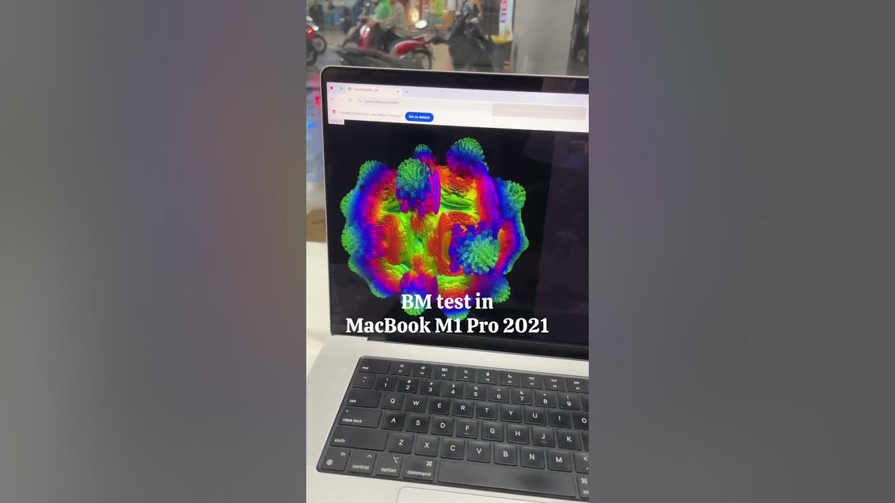 Test volumeshader BM in MacBook M1 Pro 2021 16inch - YouTube