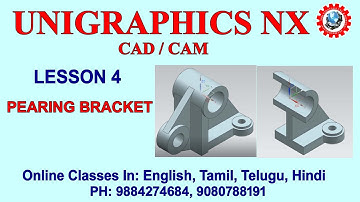 NX CAD TUTORIAL IN TAMIL - தமிழ் வழி பயிற்சி NX CAD - CAD CAM TRAINING IN TAMIL