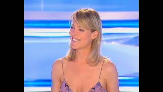 Florence Dauchez Plus Clair 100606 nice downblouse french presenter