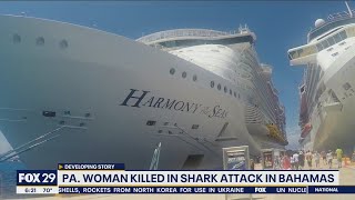 Pennsylvania woman killed by shark in the Bahamas