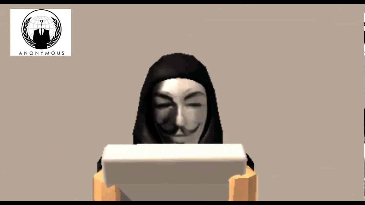 Roblox We Are The Anonymous Youtube - we are anonymous roblox