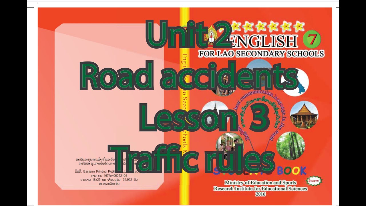 Unit 2 : Road accidents | Lesson 3: Traffic rules - YouTube