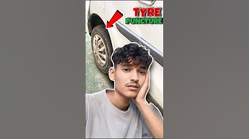 || TYRE PUNCTURE 😱 || MINI VLOG | #minivlog #shortvideo #funny #shorts #viral