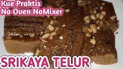 KUE SRIKAYA TELUR Hanya 3 Bahan || NoOven NoMixer - Durasi: 5.18. 