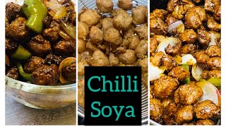 Spicy Soya Chilli | Soya Manchurian Recipe | рд╕реЛрдпрд╛ рдордВрдЪреВрд░рд┐рдпрди рдХреА рд╡рд┐рдзрд┐ | soyabean chilli recipe
