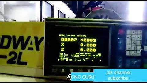 Goodway GCL -2L CNC Lathe #CNC Turning Center