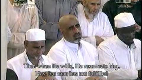 سورة عبس - الشيخ عبد الله عواد الجهني.flv