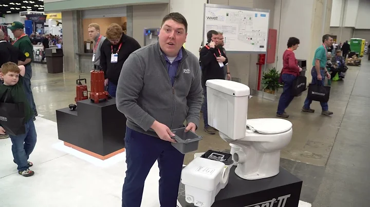 Liberty Pumps - Ascent ll Macerating Toilet System - WWETT 2023