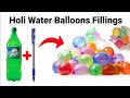 Holi Easy Trick To Fill Water Balloons/Auto Filling Water balloons/Holi Stash/Holi Cheapest Market