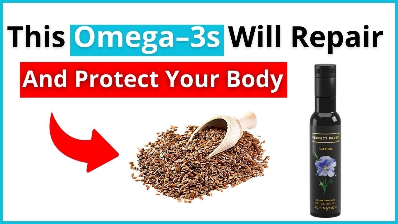 Flax Seed Oil 🌿— (This Omega3s Repair Cells And Protect Important Functions In Your Body)— Flax