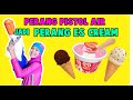 perang perangan  pistol AIR menjadi pesta ES CREAM