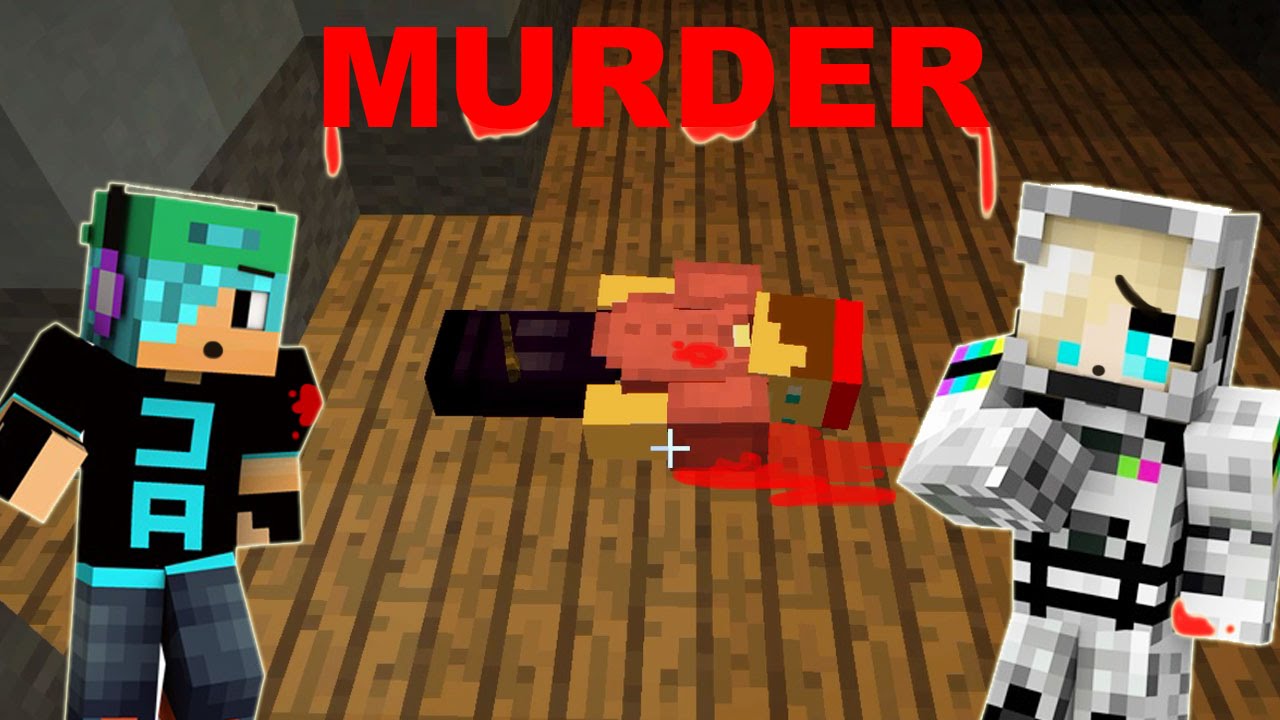 Minecraft Murder Mystery Game - Who Done it? with Cybernova - YouTube